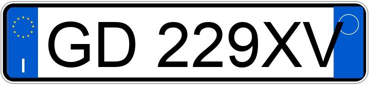 Numer rejestracyjny GD229XV posiada AUDI A4 5a serie Numer rejestracyjny GD229XV posiada AUDI A4 5a serie