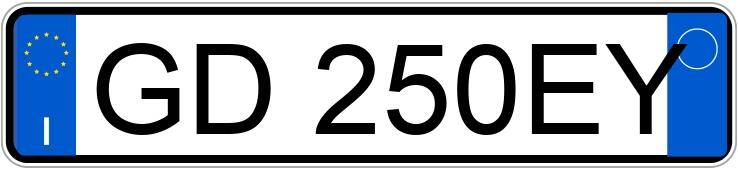 Numer rejestracyjny GD250EY posiada FORD Kuga 3a serie