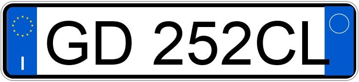 Numer rejestracyjny GD252CL posiada RENAULT Clio 5a serie Numer rejestracyjny GD252CL posiada RENAULT Clio 5a serie