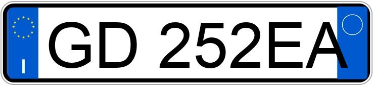 Numer rejestracyjny GD252EA posiada SEAT Leon 4a serie Numer rejestracyjny GD252EA posiada SEAT Leon 4a serie