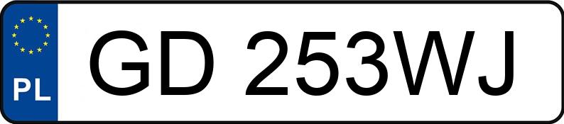 Numer rejestracyjny GD 253WJ posiada OPEL ASTRA SPORTS TOURER - GD253WJ Numer rejestracyjny GD 253WJ posiada OPEL ASTRA SPORTS TOURER - GD253WJ