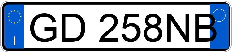 Numer rejestracyjny GD258NB posiada VOLKSWAGEN Polo 6a serie