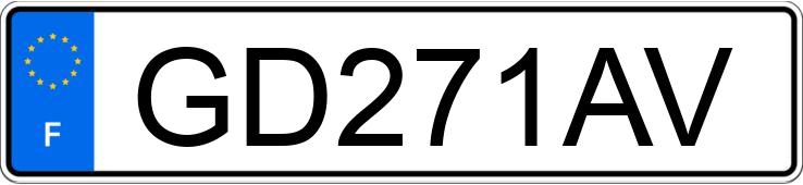 Numer rejestracyjny GD271AV posiada TOYOTA PROACE CITY
