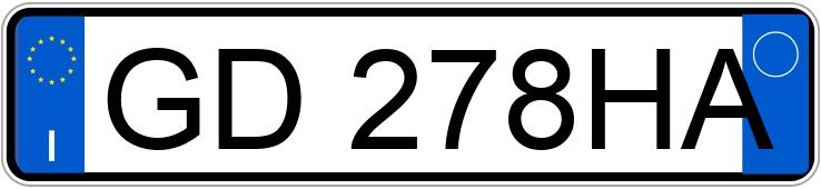 Numer rejestracyjny GD278HA posiada MERCEDES Classe B