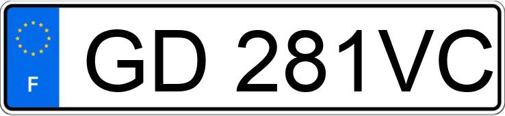 Numer rejestracyjny GD281VC posiada PEUGEOT 3008