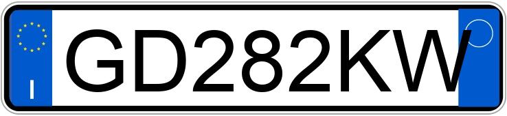 Numer rejestracyjny GD282KW posiada CITROEN C3 3a serie