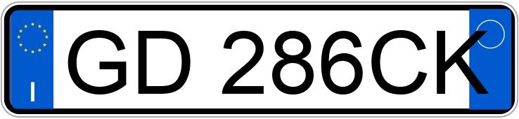 Numer rejestracyjny GD286CK posiada ALFA ROMEO Stelvio