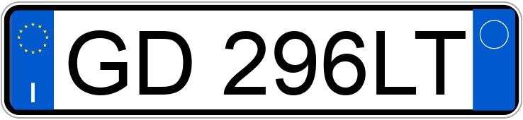 Numer rejestracyjny GD296LT posiada CITROEN C3 3a serie