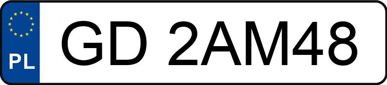 Numer rejestracyjny GD 2AM48 posiada VOLKSWAGEN Passat B9 2.0 TSI MR`24 E6EA R-Line Plus - GD2AM48 Numer rejestracyjny GD 2AM48 posiada VOLKSWAGEN Passat B9 2.0 TSI MR`24 E6EA R-Line Plus - GD2AM48