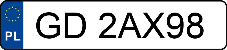 Numer rejestracyjny GD 2AX98 posiada BMW M 3 3.0 MR`22 E6d/e G80 xDrive Competition Step - GD2AX98 Numer rejestracyjny GD 2AX98 posiada BMW M 3 3.0 MR`22 E6d/e G80 xDrive Competition Step - GD2AX98