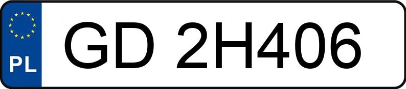 Numer rejestracyjny GD 2H406 posiada FORD Tourneo Connect 2.0 TDCi MR`22 E6d 2.4t Titanium - GD2H406