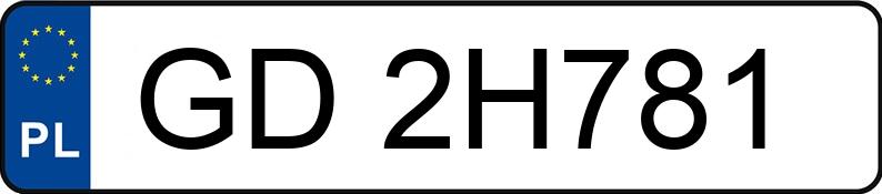El número de registro GD 2H781 tiene TOYOTA PRIUS - GD2H781
