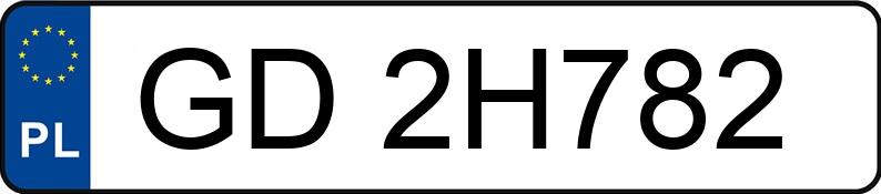 Numer rejestracyjny GD 2H782 posiada AUDI A4 1.9 TDi Kat. MR`00 E3 8E A4 1.9 TDi Kat. MR`00 E3 8E - GD2H782
