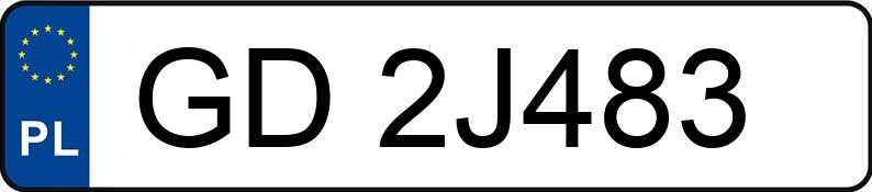 Registreringsnummeret GD 2J483 har HYUNDAI Tucson 1.6 T-GDI MR`21 E6d Platinum - GD2J483