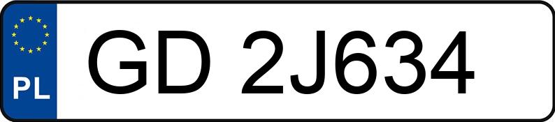 Numer rejestracyjny GD 2J634 posiada BMW 330 Cabrio CD MR`02 E4 E46 330 Cabrio CD MR`02 E4 E46 - GD2J634