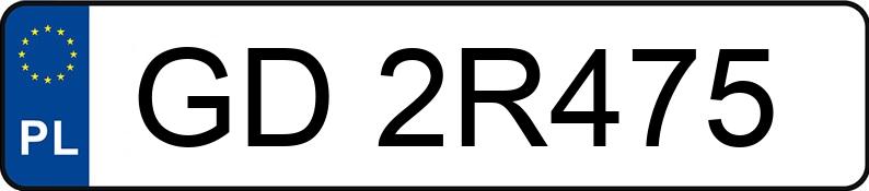 Numer rejestracyjny GD 2R475 posiada RENAULT Megane II 1.6 MR`02 E3 Pack Authentique Aut. - GD2R475 Numer rejestracyjny GD 2R475 posiada RENAULT Megane II 1.6 MR`02 E3 Pack Authentique Aut. - GD2R475