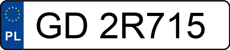 El número de registro GD 2R715 tiene MERCEDES-BENZ ML 63 AMG MR`05 E4 W164 4Matic - GD2R715