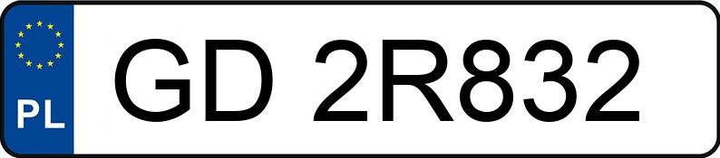 El número de registro GD 2R832 tiene HYUNDAI i30 N MR`17 E6 N Performance - GD2R832