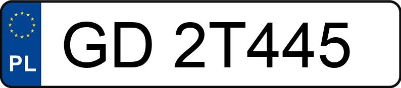 Numer rejestracyjny GD 2T445 posiada TOYOTA TOYOTA COROLLA - GD2T445 Numer rejestracyjny GD 2T445 posiada TOYOTA TOYOTA COROLLA - GD2T445