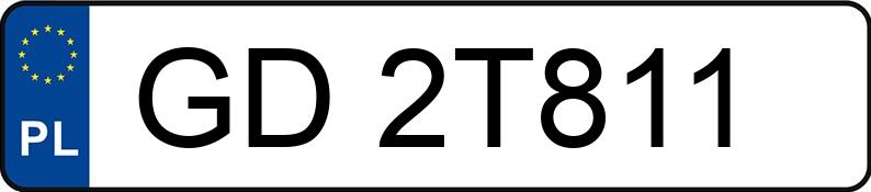 Numer rejestracyjny GD 2T811 posiada BMW X1 SDRIVE18I - GD2T811