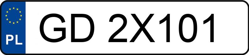 Numer rejestracyjny GD 2X101 posiada KOEGEL ZK18 - GD2X101 Numer rejestracyjny GD 2X101 posiada KOEGEL ZK18 - GD2X101