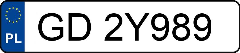 Numer rejestracyjny GD 2Y989 posiada SEAT Leon 2.0 TDI-CR MR`13 E5 5F FR S&S - GD2Y989