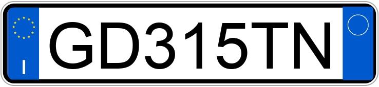 Numer rejestracyjny GD315TN posiada CITROEN C3 3a serie