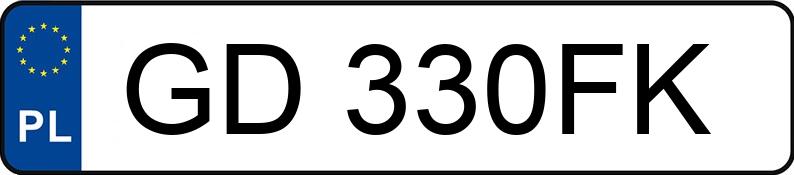 Numer rejestracyjny GD 330FK posiada PEUGEOT 208 - GD330FK