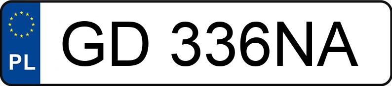 Numer rejestracyjny GD 336NA posiada OPEL Astra IV Active MR`13 E5 Astra IV Active MR`13 E5 - GD336NA
