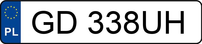 Numer rejestracyjny GD 338UH posiada SKODA OCTAVIA - GD338UH Numer rejestracyjny GD 338UH posiada SKODA OCTAVIA - GD338UH