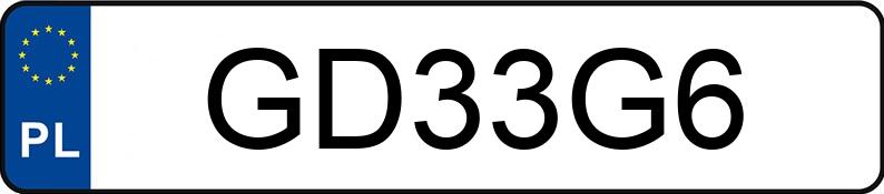 Numer rejestracyjny GD 33G6 posiada ZONTES ZT125-U ZT125 - GD33G6