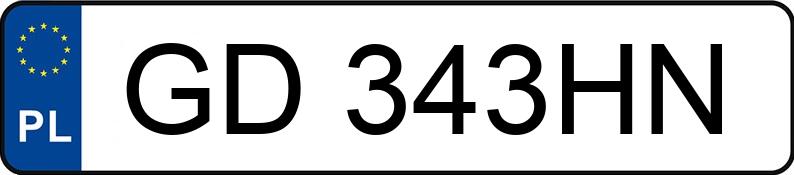 Numer rejestracyjny GD 343HN posiada SEAT Exeo 2.0 TDI-CR MR`09 E4 Sport - GD343HN