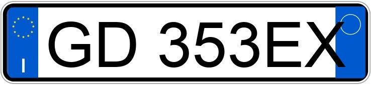 Numer rejestracyjny GD353EX posiada SUZUKI Vitara Numer rejestracyjny GD353EX posiada SUZUKI Vitara