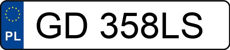 Numer rejestracyjny GD 358LS posiada SEAT IBIZA STELLA - GD358LS