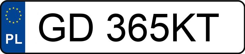 Numer rejestracyjny GD 365KT posiada VOLKSWAGEN POLO - GD365KT Numer rejestracyjny GD 365KT posiada VOLKSWAGEN POLO - GD365KT