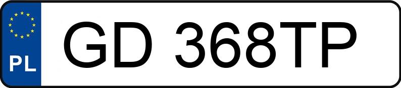 Numer rejestracyjny GD 368TP posiada OPEL Astra Classic II 1.4 MR`04 E4 Astra Classic II 1.4 MR`04 E4 - GD368TP