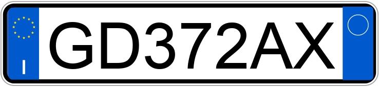 Numer rejestracyjny GD372AX posiada ALFA ROMEO Stelvio