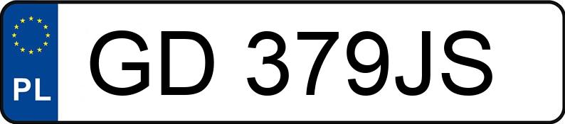 Numer rejestracyjny GD 379JS posiada TOYOTA Avensis Sedan MR`12 E5 Active - GD379JS