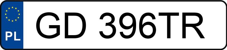 Numer rejestracyjny GD 396TR posiada PEUGEOT 308 II HDI MR`13 E6 Active - GD396TR