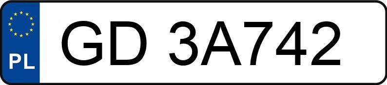 Die Registrierungsnummer GD 3A742 hat SAAB 9-3 Sport TiD MR`08 E4 Vector PF - GD3A742