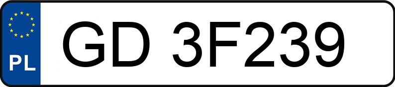 Numer rejestracyjny GD 3F239 posiada VOLKSWAGEN Tiguan FL 2.0 TSI MR`21 E6 Urban Sport 4MOTION DSG - GD3F239