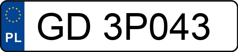 Numer rejestracyjny GD 3P043 posiada FORD Ranger TDCi MR`22 E6.2 3.4t Wildtrack X - GD3P043