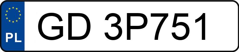 Die Registrierungsnummer GD 3P751 hat MERCEDES-BENZ CLA 45 AMG MR`13 E5 117 4Matic - GD3P751