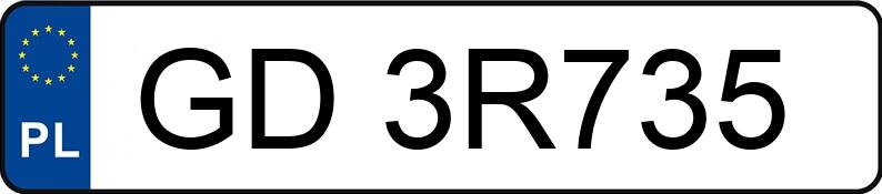 Numer rejestracyjny GD 3R735 posiada SKODA Superb IV 2.0 TDI MR`24 E6d Selection - GD3R735