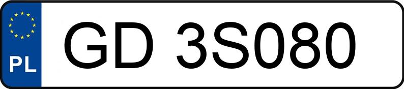 Numer rejestracyjny GD 3S080 posiada TOYOTA AYGO - GD3S080 Numer rejestracyjny GD 3S080 posiada TOYOTA AYGO - GD3S080