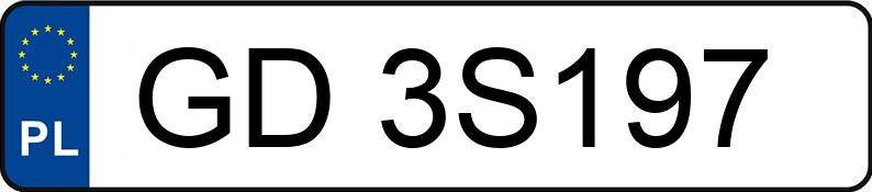 Numer rejestracyjny GD 3S197 posiada SKODA OCTAVIA - GD3S197