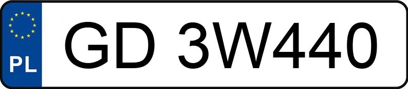 Numer rejestracyjny GD 3W440 posiada TOYOTA TOYOTA YARIS CROSS - GD3W440