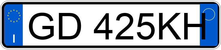 Numer rejestracyjny GD425KH posiada VOLKSWAGEN T-Roc 1a serie Numer rejestracyjny GD425KH posiada VOLKSWAGEN T-Roc 1a serie