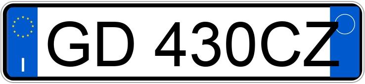 Numer rejestracyjny GD430CZ posiada JEEP Compass 2a serie Numer rejestracyjny GD430CZ posiada JEEP Compass 2a serie