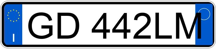 Numer rejestracyjny GD442LM posiada AUDI A4 5a serie Numer rejestracyjny GD442LM posiada AUDI A4 5a serie